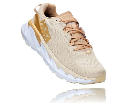 Hoka One One Herre Elevon 2 Road Løpesko Almond Milk/Hvit Norge-61DRC